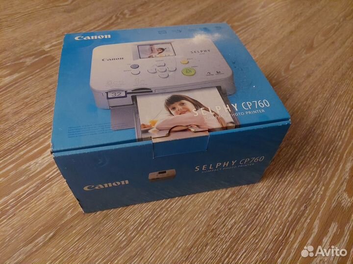 Принтер canon selphy cp 760