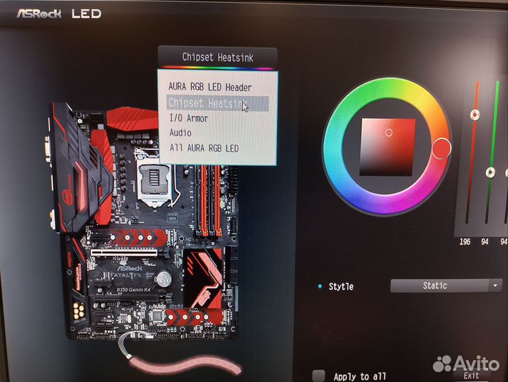 Комплект Asrock Fatality B250 +Intel G3930 BOX