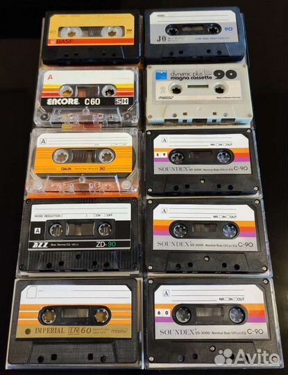 Редкие Аудиокассеты в коллекцию 10шт