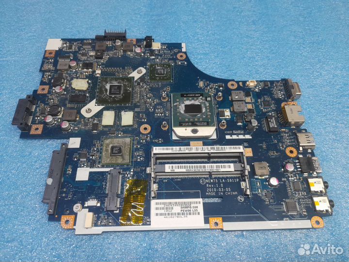 Плата La-5911p (север не исправен) (донор)