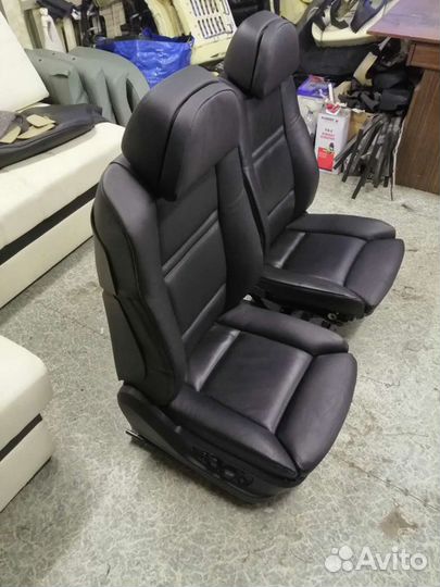 Передние сидения х5х6 е70е71с установкой