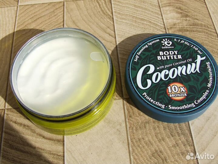 Твердое масло-автозагар Body Butter (Solbianca)