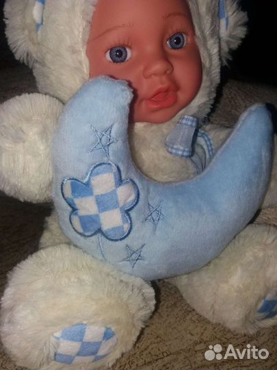 Пупс, кукла, мягкая игрушка, подарок на праздник