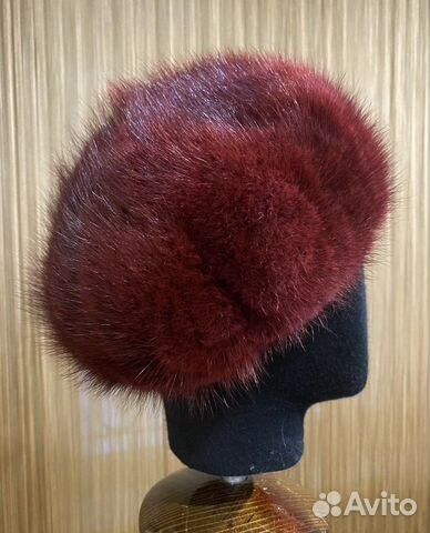 Берет меховой женский