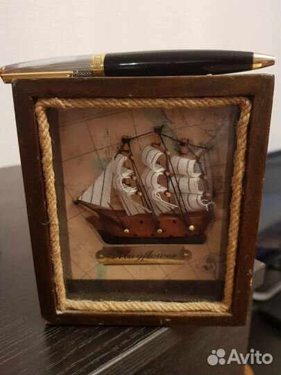 Подставка для Ручек Канцелярии Деревянная