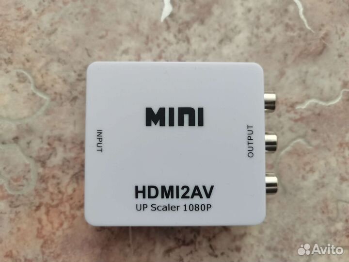 Hdmi av конвертер переходник