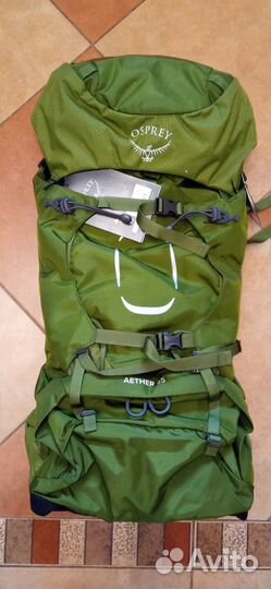 Рюкзак Osprey Aether 55 Green S/M новый в наличии