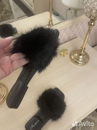 Шлепки женские новые 36