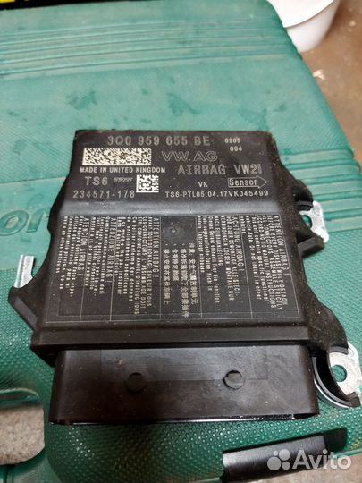 Блок управления AIR BAG Skoda Octavia A7 3Q0959655