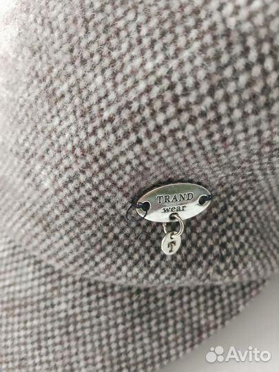 Кепка женская осенняя серая