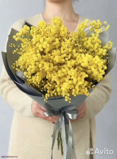 Букеты из мимозы (Арт.38335)