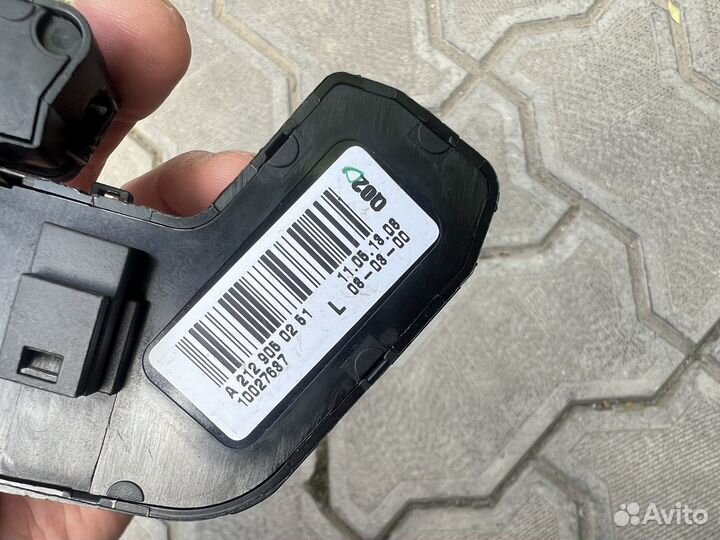 Регулировка сидений W212 рестайлинг