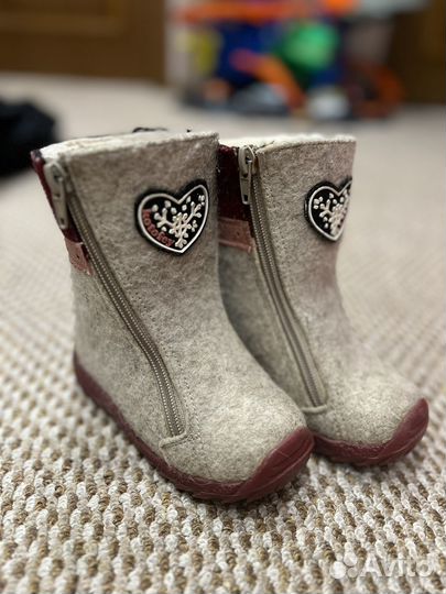 Валенки котофей для девочки 25