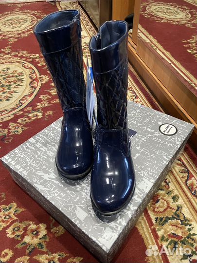 Сапоги для девочки демисезонные