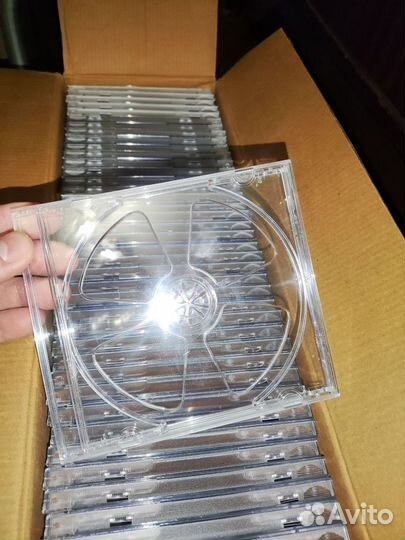 Коробки футляры Боксы для CD дисков новые