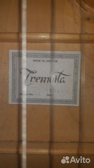 Акустическая гитара Trembita
