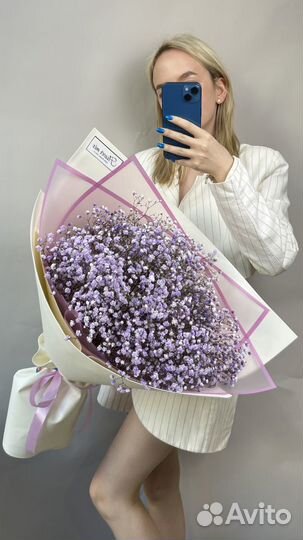 Букет гипсофилы
