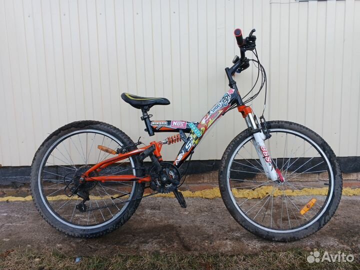 Велосипед двухподвес