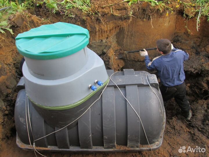 Септик эко Диамант 4 под ключ