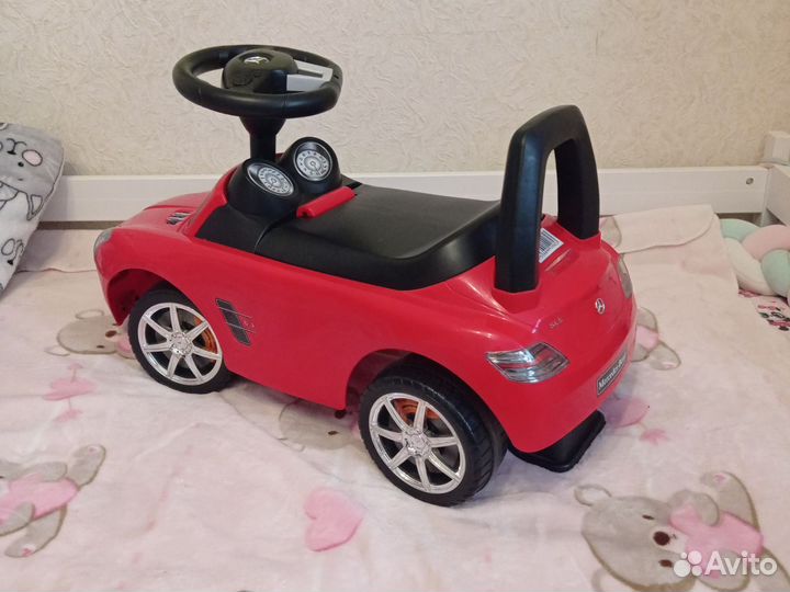 Детская машинка каталка mercedes
