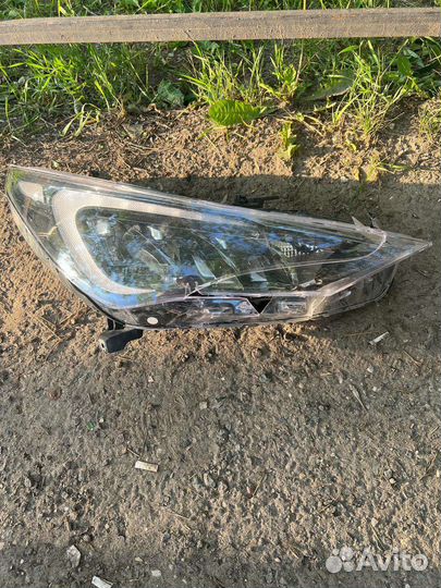 Hyundai solaris фара