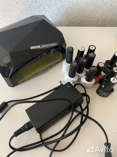 Уф лампа для ногтей и гель-лаки