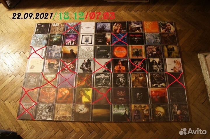 CD диски metal, rock, русский рок Часть 2