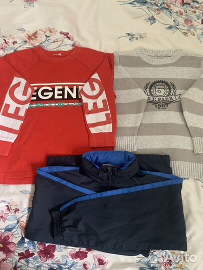 Детские вещи на мальчика 110,116,122