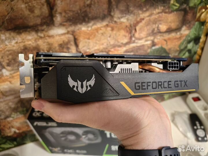 Видеокарта asus GTX 1660 ti 6GB gddr6