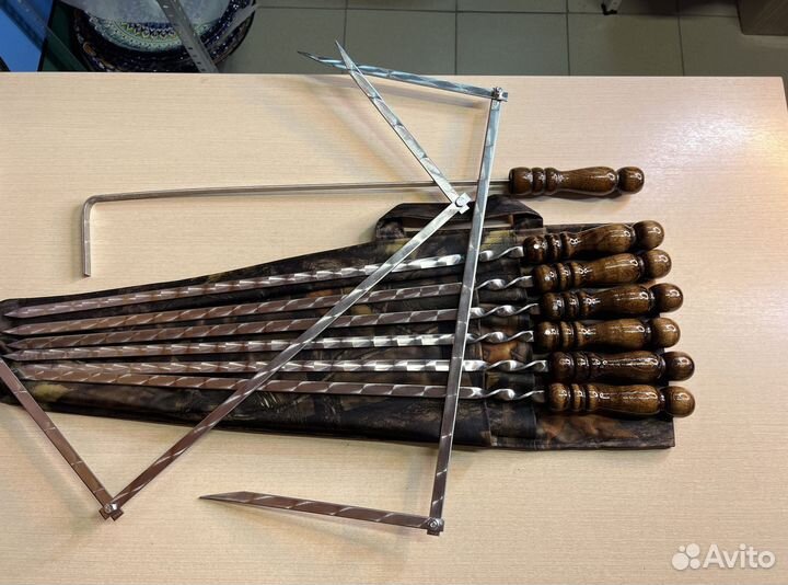 Набор шампуров в чехле