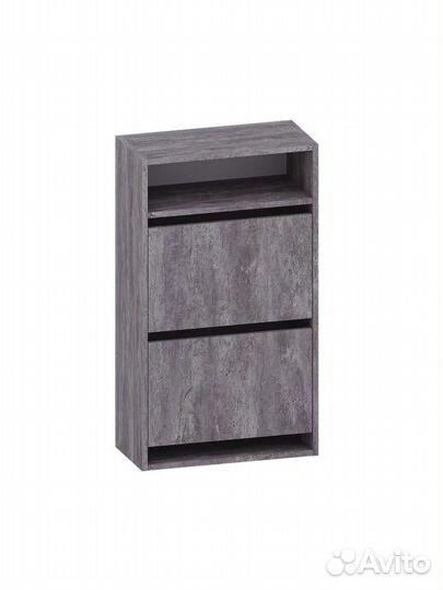 Обувница 2 секции, тумба для обуви