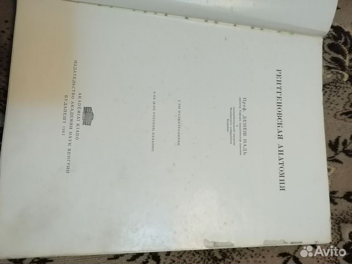 Д. Надъ Рентгеновская Анатомия 1961