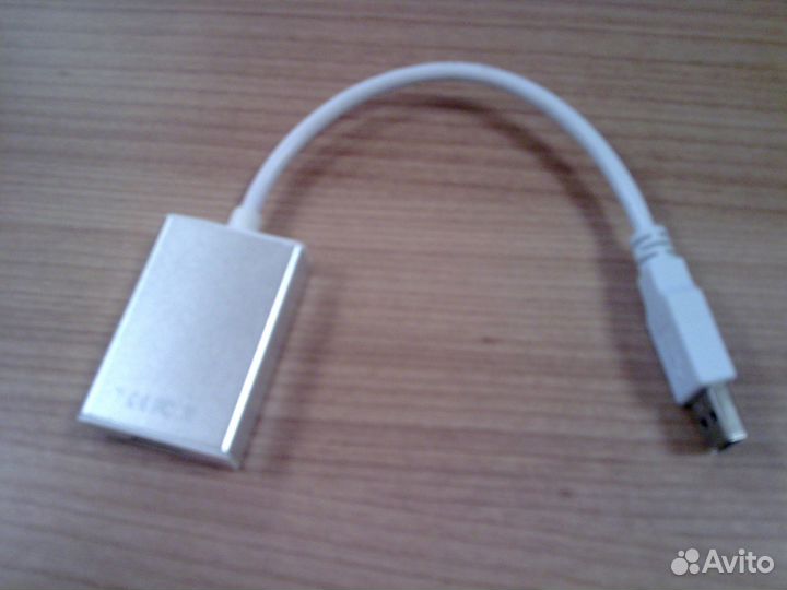Переходник usb3.0 (2.0) на vga