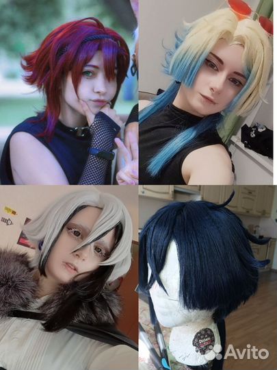 Укладка париков для косплея