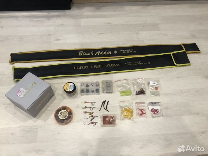 Мормышинг микроджиг комплект