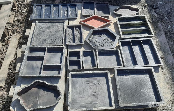 Формы для бордюров и тротуарной плитки бу