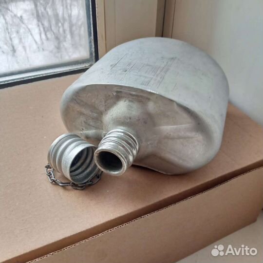 Фляжка алюминевая