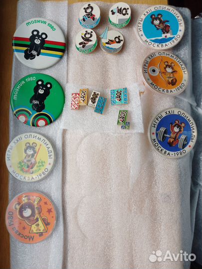 Значки СССР, Олимпийский мишка