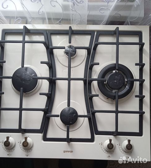 Газовая варочная панель 4 комфорки