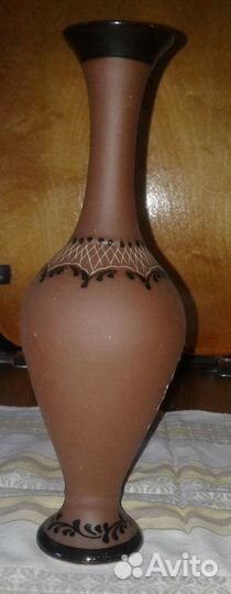 Ваза интерьерная керамика роспись