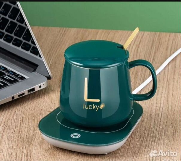 Кружка керамическая с подогревом