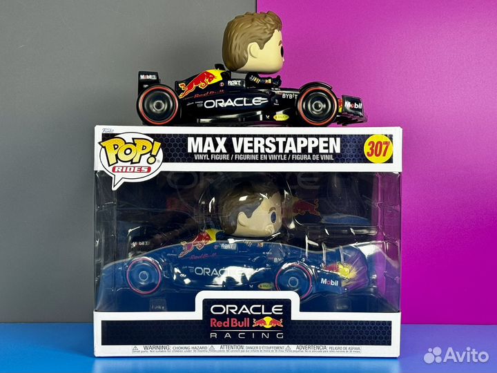 Funko Pop Rides 307 Max Verstappen (F1 Red Bull)