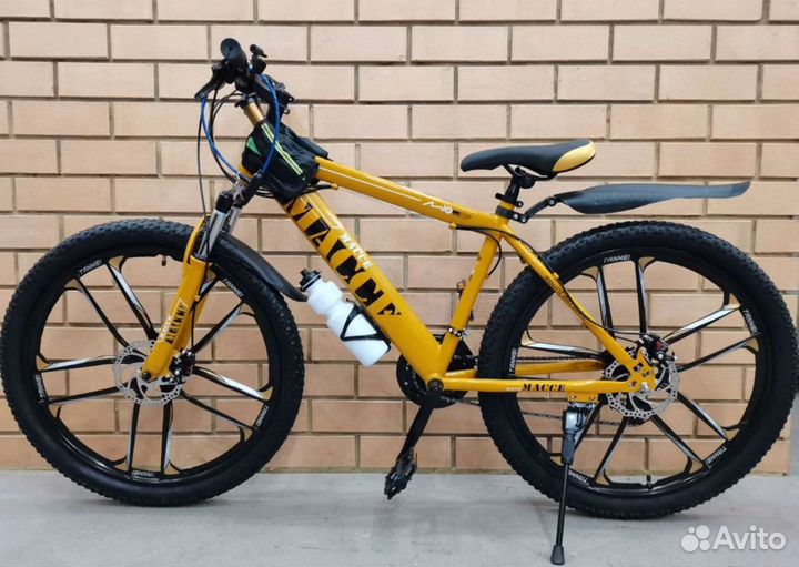 Велосипед на литых дисках