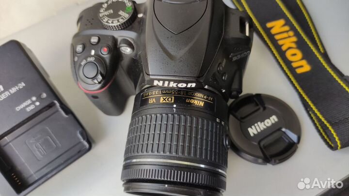 Nikon D3400 kit (пробег 6 тыс)