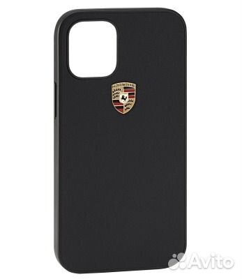 Кожаный чехол Porsche для iPhone 12 Mini