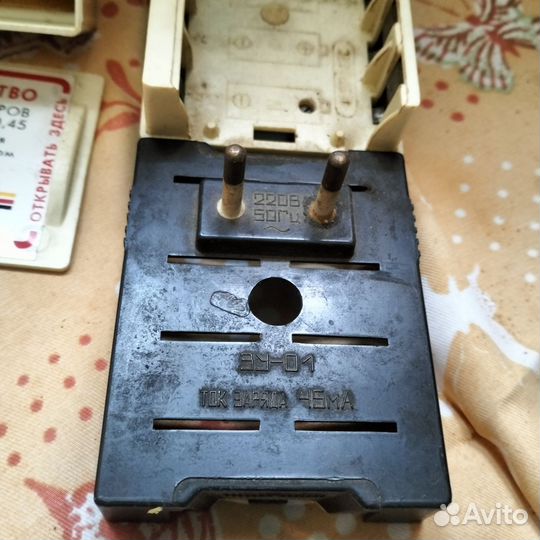 Зарядные для батареек. СССР