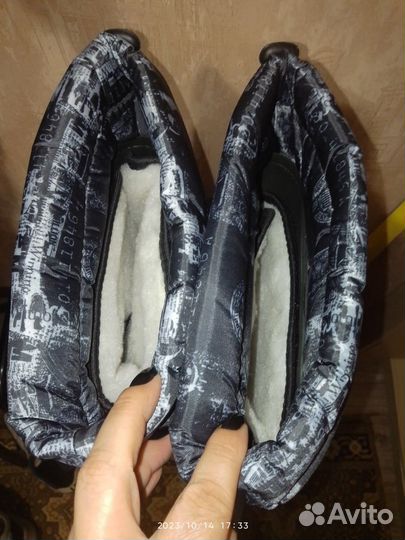 Сапоги резиновые утеплённые для рыбалки р-р 43