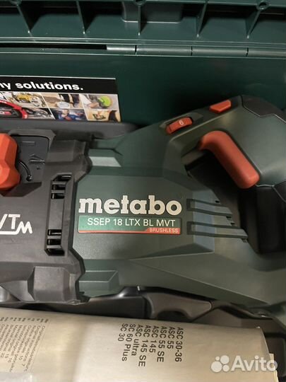 Сабельная пила Metabo ssep 18 LTX BL MVT