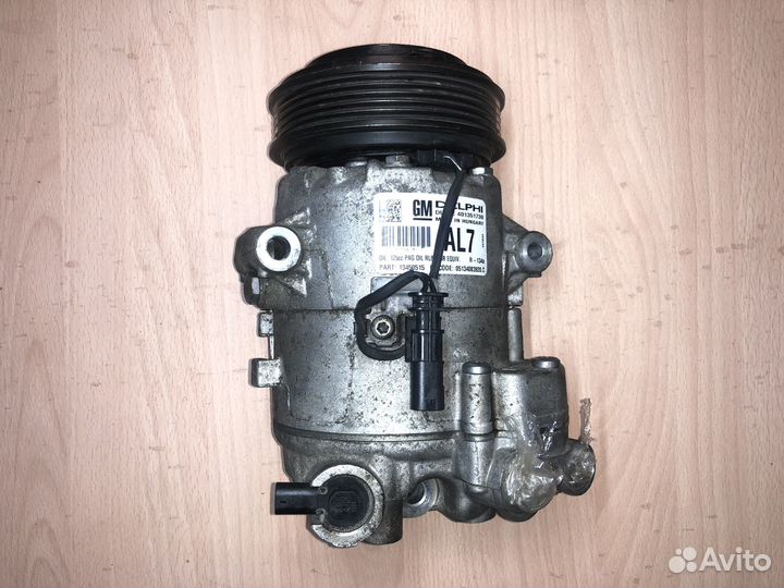 Компрессор кондиционера opel astra j