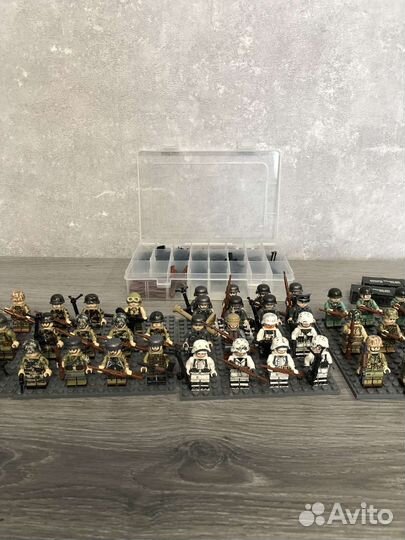 Лего солдаты